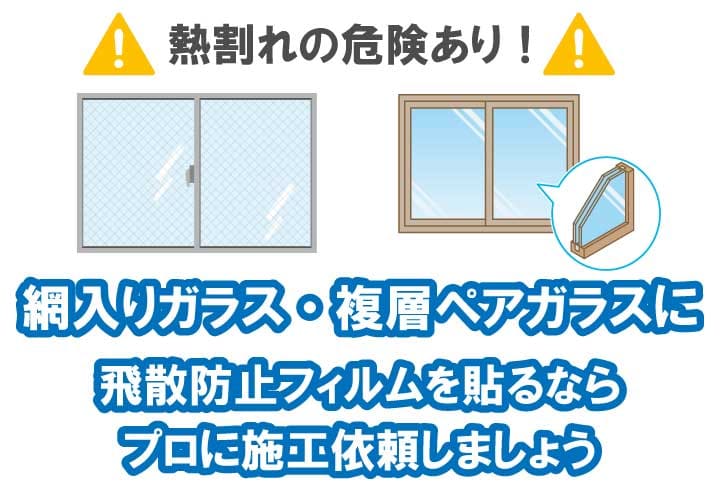 窓ガラスの飛散防止フィルム施工「福岡・佐賀で業者最安9,000円〜」3M製フィルムSH2CLARにて施工対応可 | 『鏡の取付/窓ガラス の交換』よろずリフォーム