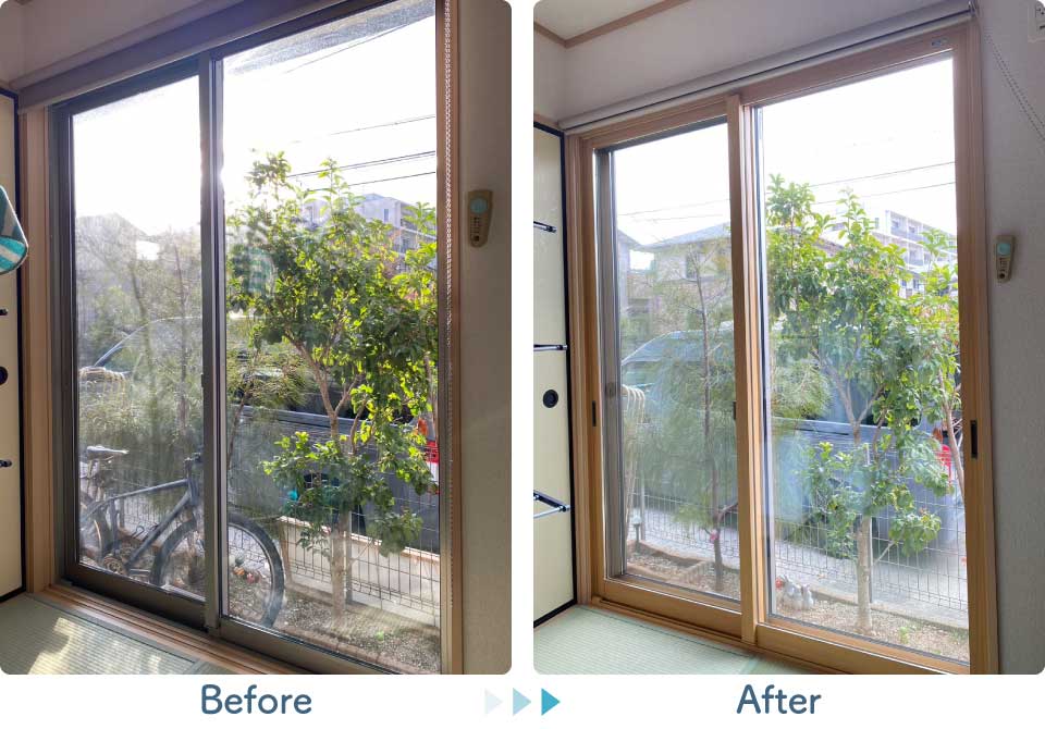 送料無料　圧倒的性能　超断熱超防音の両立内窓　インプラス　２枚引違真空ガラス仕様 インプラス 送料無料 圧倒的性能 超断熱超防音の両立内窓 インプラス